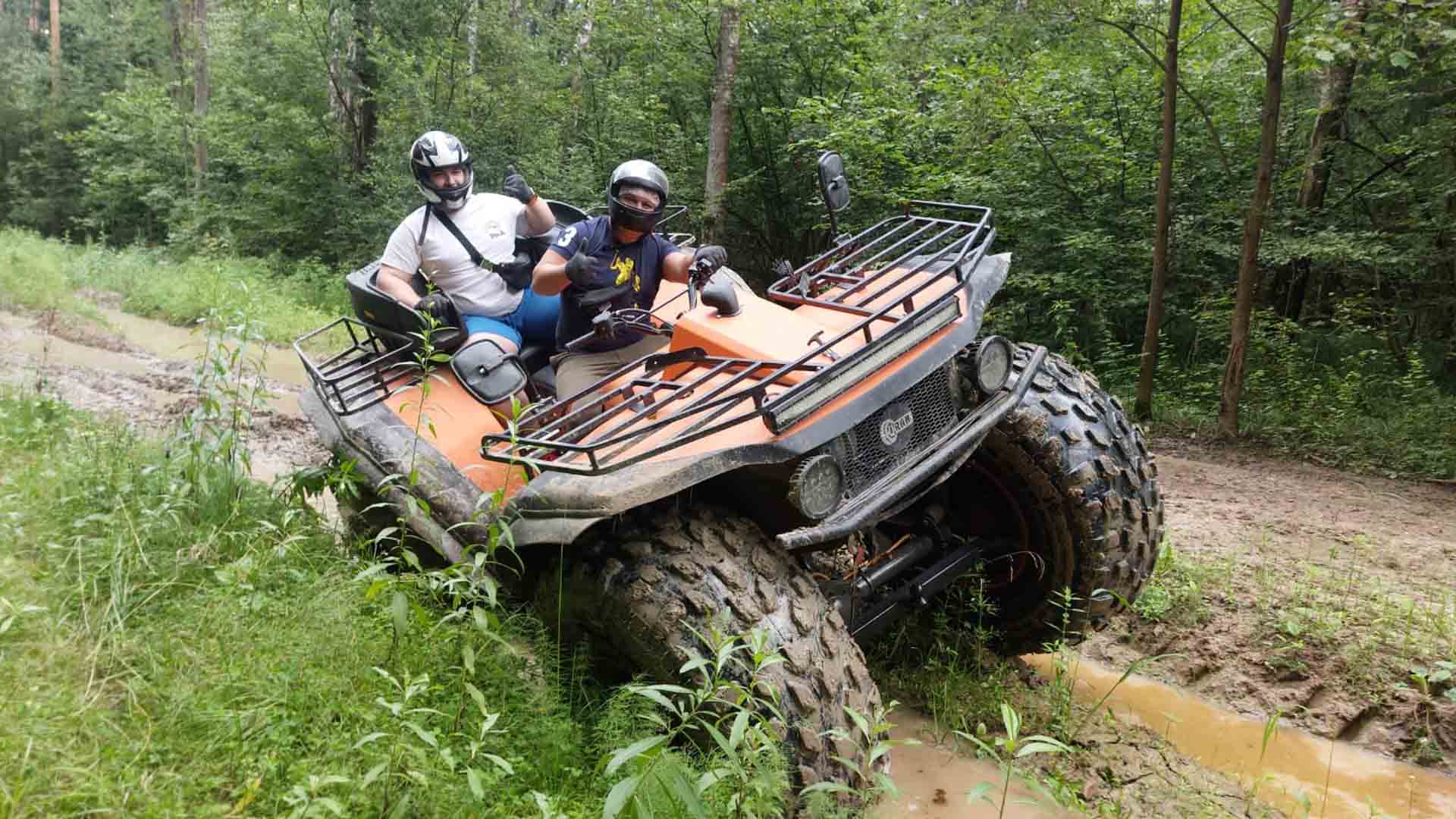 прокат больших квадроциклов в Москве
